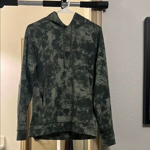 Green Camouflage Hoodie